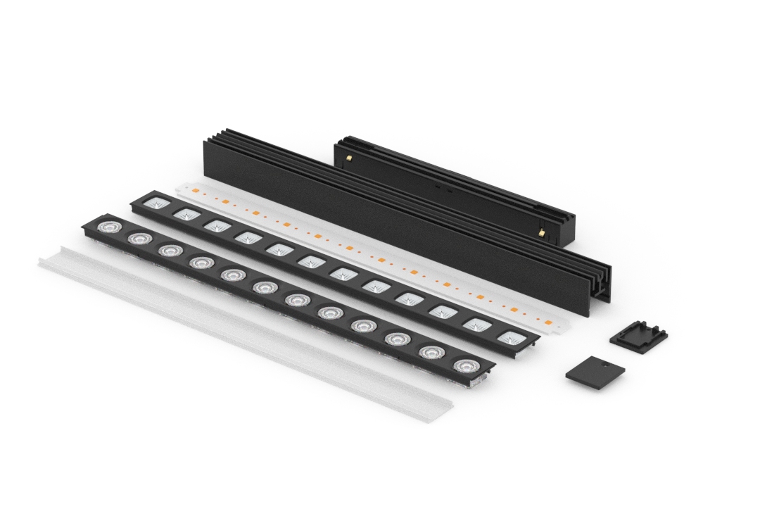 Led Fixed Downlight 9500-2/B-ST2-E | AAG Stucchi