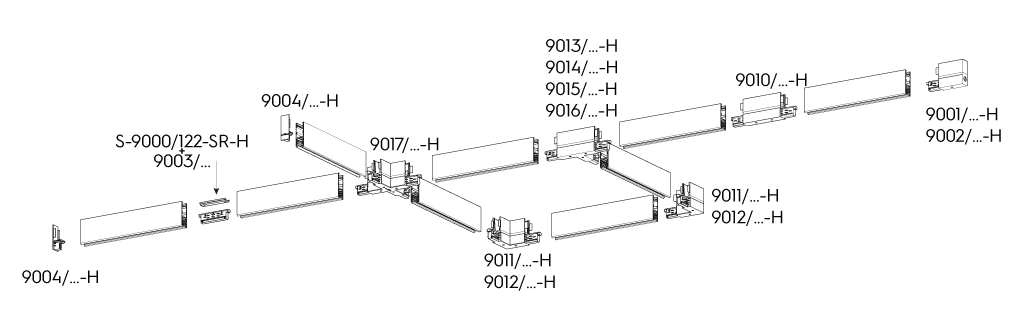 schema di montaggio