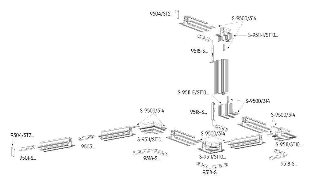 schema di montaggio